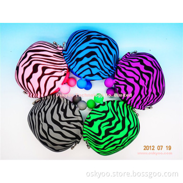 Fashion Silicone Coin Purse New Colors Neon Invasion (PSW108)